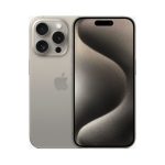 Apple iPhone 15 Pro 5G 128GB (8GB Ram) Single-Sim +eSim Natural Titanium EU
