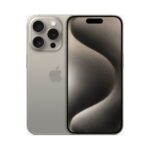Apple iPhone 15 Pro 5G 256GB (8GB Ram) Single-Sim +eSim Natural Titanium EU