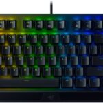 Razer BLACKWIDOW V3 TENKEYLESS – Yellow Switches – Mechanical Gaming Keyboard US Layout