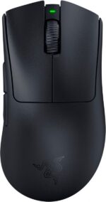Razer DEATHADDER V3 PRO BLACK – 64g Wireless Gaming Mouse – Ergonomic – 90 Hours Battery – 30K DPI