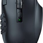 Razer NAGA V2 HYPERSPEED – Wireless MMO Gaming Mouse – 30K DPI – 2.4GHz / Bluetooth – 19 Buttons