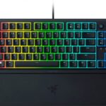 RAZER ORNATA V3 TENKEYLESS – Mecha Membrane Gaming Keyboard – Low Profile – UV COATED KEYCAPS – US