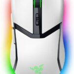 Razer COBRA PRO WHITE – Wireless Gaming Mouse – 30000 DPI – RGB UNDERGLOW – Bluetooth / 2.4Ghz – 77g