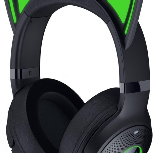 Razer KRAKEN KITTY V2 BT – Black – RGB – 7.1 Gaming Headset – Kitty Ears – Bluetooth 5.2