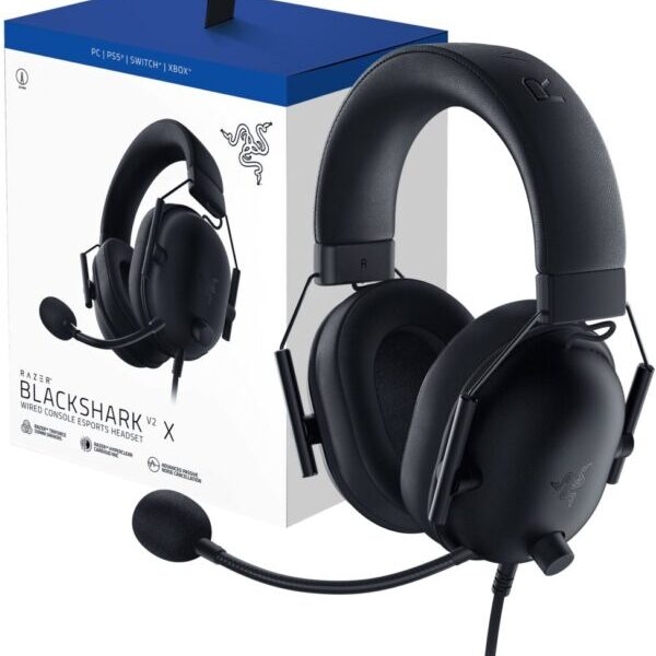 Razer BLACKSHARK V2 X FOR PLAYSTATION – 7.1 Gaming Headset – Audio Jack – XBOX/PC/PS4/PS5/Switch